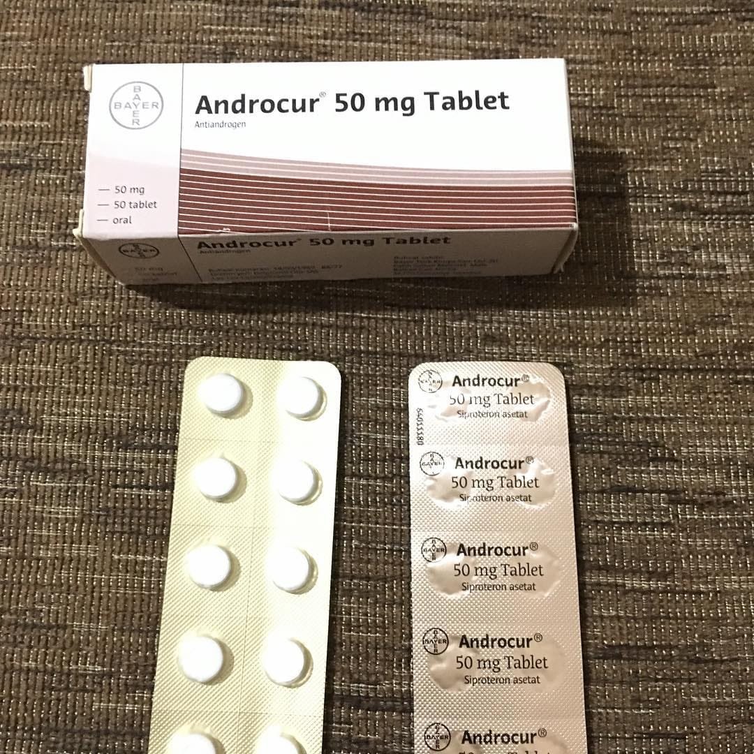 Androcur 50mg (cyproterone acetate) – 50 tablets per pack